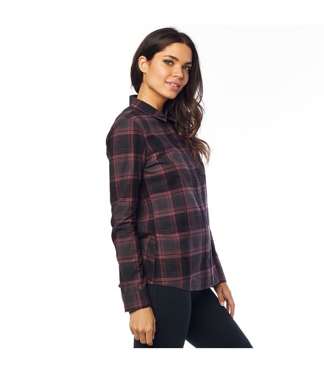 Fox WOMENS KICK IT LS FLANNEL SHIRT
