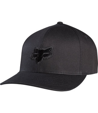 Fox LEGACY FLEX 45 FLEXFIT HAT BLACK/BLACK