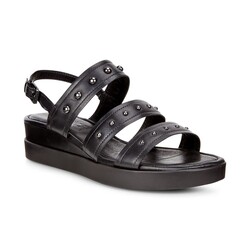ECCO ECCO TOUCH SANDALS PLATEAU BLACK NOVA