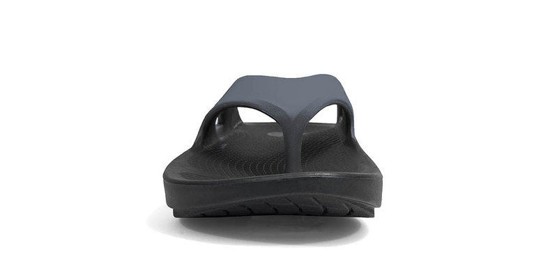 OOFOS OOFOS- OORIGINAL SPORT (THONG) GRAPHITE/BLACK - Foot Sensation