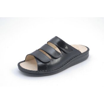 FINN COMFORT FINN COMFORT KORFU SANDAL BLACK PATENT