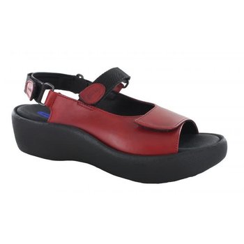 WOLKY WOLKY JEWEL SANDAL RED VEGI LEATHER