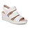 ECCO ECCO SHAPE WEDGE PLATEAU SANDAL WHITE TRENTO