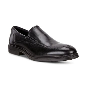 ECCO ECCO- LISBON SLIP ON- BLACK SANTIAGO