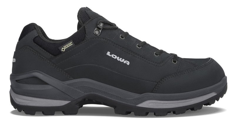 LOWA RENEGADE LO MEN WIDE BLACK/GRAPHITE