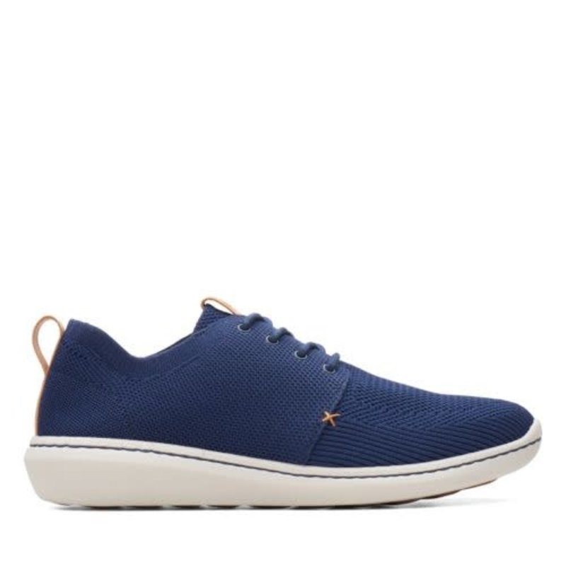 CLARKS CLARKS- STEP URBAN MIX- NAVY TEXTILE KNIT