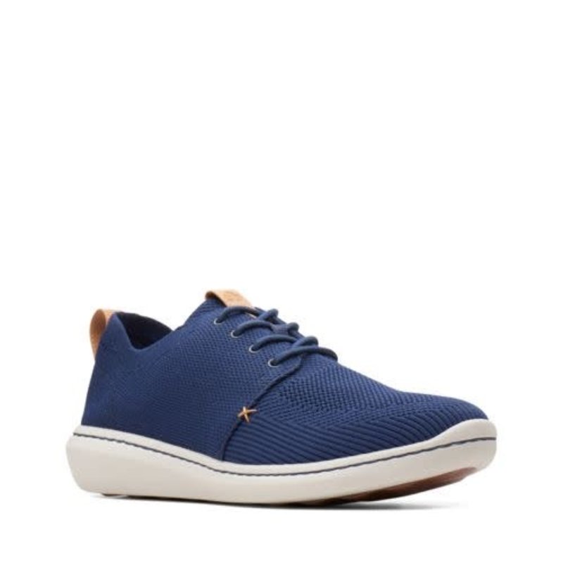 CLARKS CLARKS- STEP URBAN MIX- NAVY TEXTILE KNIT