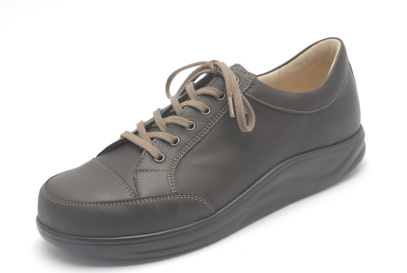 FINN COMFORT FINN COMFORT HUELVA SNEAKER LACE UP BROWN MORO AVON
