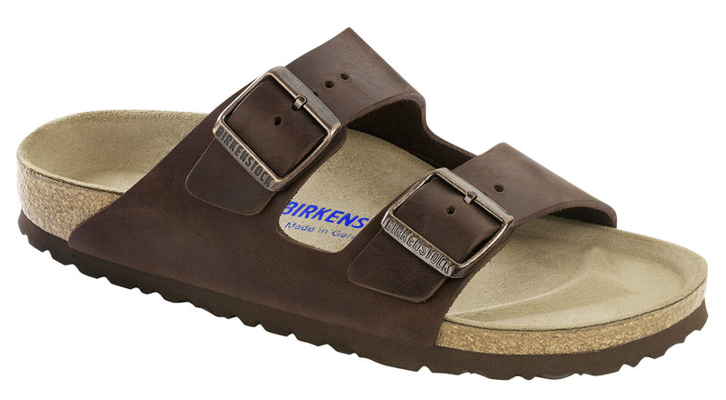 BIRKENSTOCK BIRKENSTOCK- ARIZONA SOFT- HAVANA OILED LEATHER