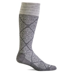 SOCKWELL SOCKWELL THE RAJ CHARCOAL 20-30 mmHg
