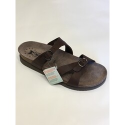 MEPHISTO MEPHIST HANNEL SANDAL DARK BROWN