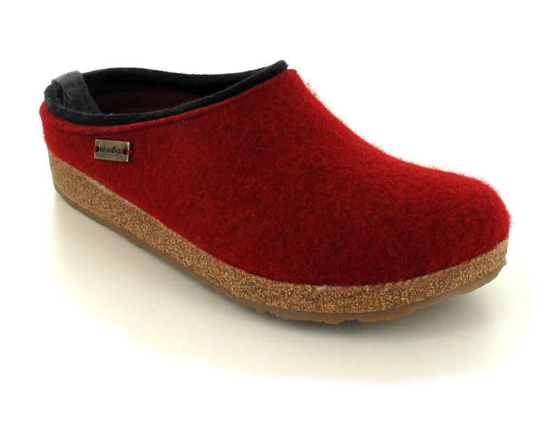 HAFLINGER HAFLINGER  KRIS SLIPPERS  CHILI