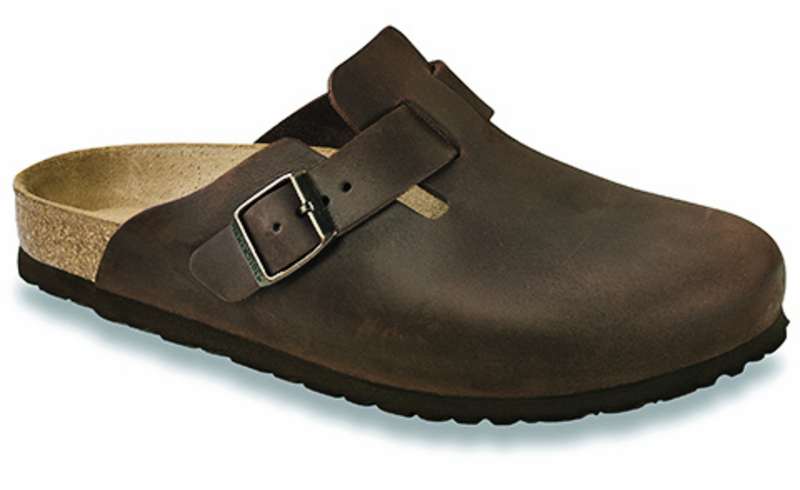 BIRKENSTOCK BIRKENSTOCK- BOSTON SOFT- HAVANA OILED LEATHER