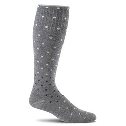 SOCKWELL SOCKWELL WOMEN ON THE SPOT15-20 mmHg COMPRESSION CHARCOAL