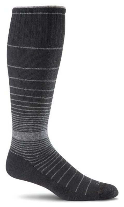 SOCKWELL SOCKWELL- BUNION CREW BLACK M/L - Foot Sensation