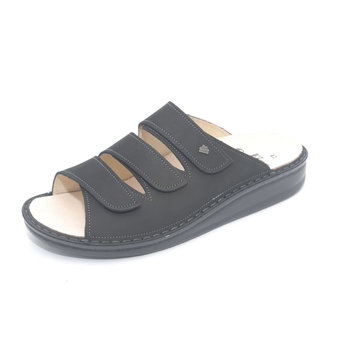 FINN COMFORT FINN COMFORT KORFU SANDAL BLACK BUGGY