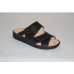 FINN COMFORT FINN COMFORT DANZIG SOFT SLIDE BLACK BISON