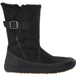 BIRKENSTOCK BIRKENSTOCK WOODBURY BLACK SUEDE/SHEEPSKIN