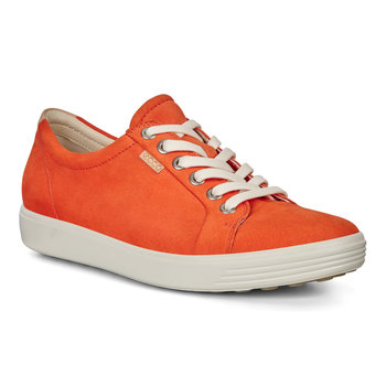 ECCO ECCO SOFT 7 W SNEAKER LACE UP FIRE DIFFUSE