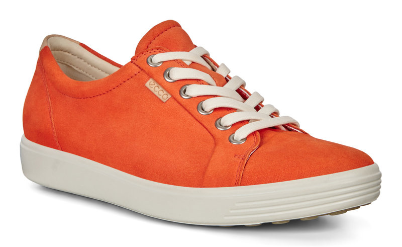 ECCO ECCO SOFT 7 W SNEAKER LACE UP FIRE DIFFUSE
