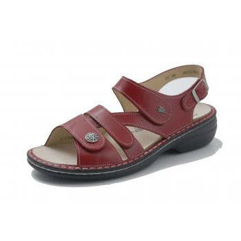 FINN COMFORT FINN COMFORT GOMERA SANDAL RED VENEZIA