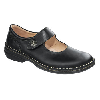 FINN COMFORT FINN COMFORT LAVAL (MARY JANE) BLACK NAPPA