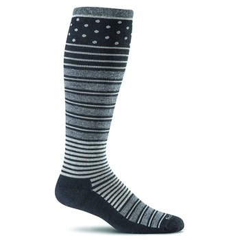 SOCKWELL SOCKWELL- TWISTER- 20-30 mmHg- BLACK