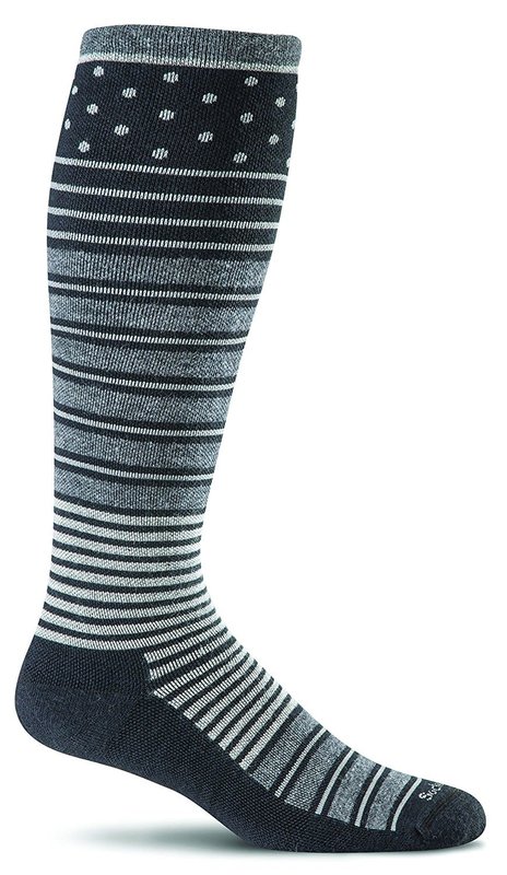 SOCKWELL SOCKWELL- TWISTER- 20-30 mmHg- BLACK