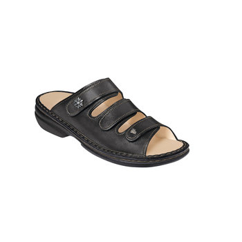 FINN COMFORT FINN COMFORT- MENORCA- SOFT- BLACK NAPPA