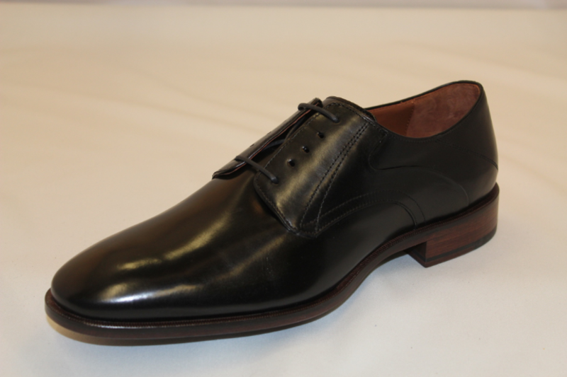 JOHNSTON MURPHY JOHNSTONMURPHY NOLEN PLAIN TOE BLACK Foot