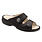 FINN COMFORT FINN COMFORT SANSIBAR SLIDE BLACK NAPPA