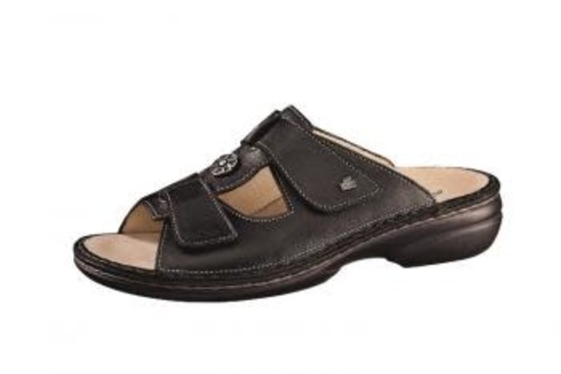 FINN COMFORT FINN COMFORT PATTAYA SANDAL BLACK NAPPA