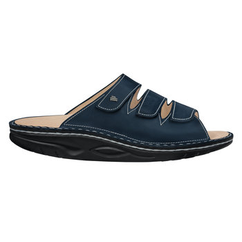 FINN COMFORT FINN COMFORT ANDROS SLIDE ROCKER SANDAL ATLANTIC LEATHER