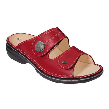 FINN COMFORT FINN COMFORT SANSIBAR SLIDE RED VENEZIA