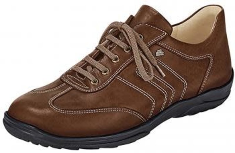 FINN COMFORT FINN COMFORT SYRACUSE SNEAKER LACE UP TEAK PIPER
