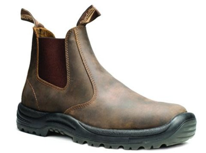 BLUNDSTONE D- BLUNDSTONE- 492- NON-SAFETY WORK BOOT- BROWN