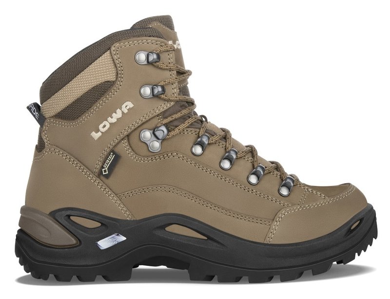 LOWA LOWA- RENEGADE GTX MID WIDE WOMENS- TAUPE