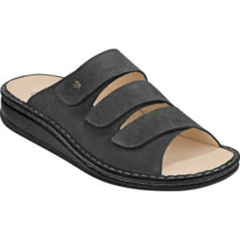 FINN COMFORT FINN COMFORT KORFU SANDAL DARK GREY BEARRENO