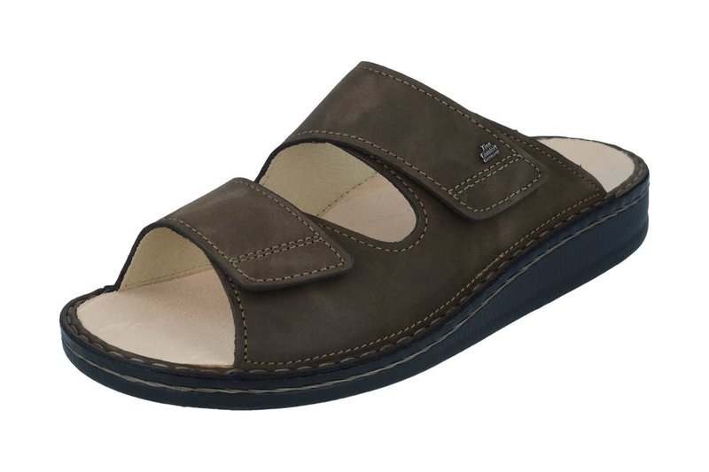 FINN COMFORT FINN COMFORT RIAD SLIDE EBONY NUBUCK