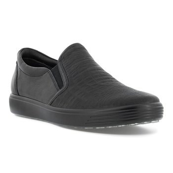 ECCO ECCO SOFT 7 WOMENS SLIP ON SHOES- BLACK