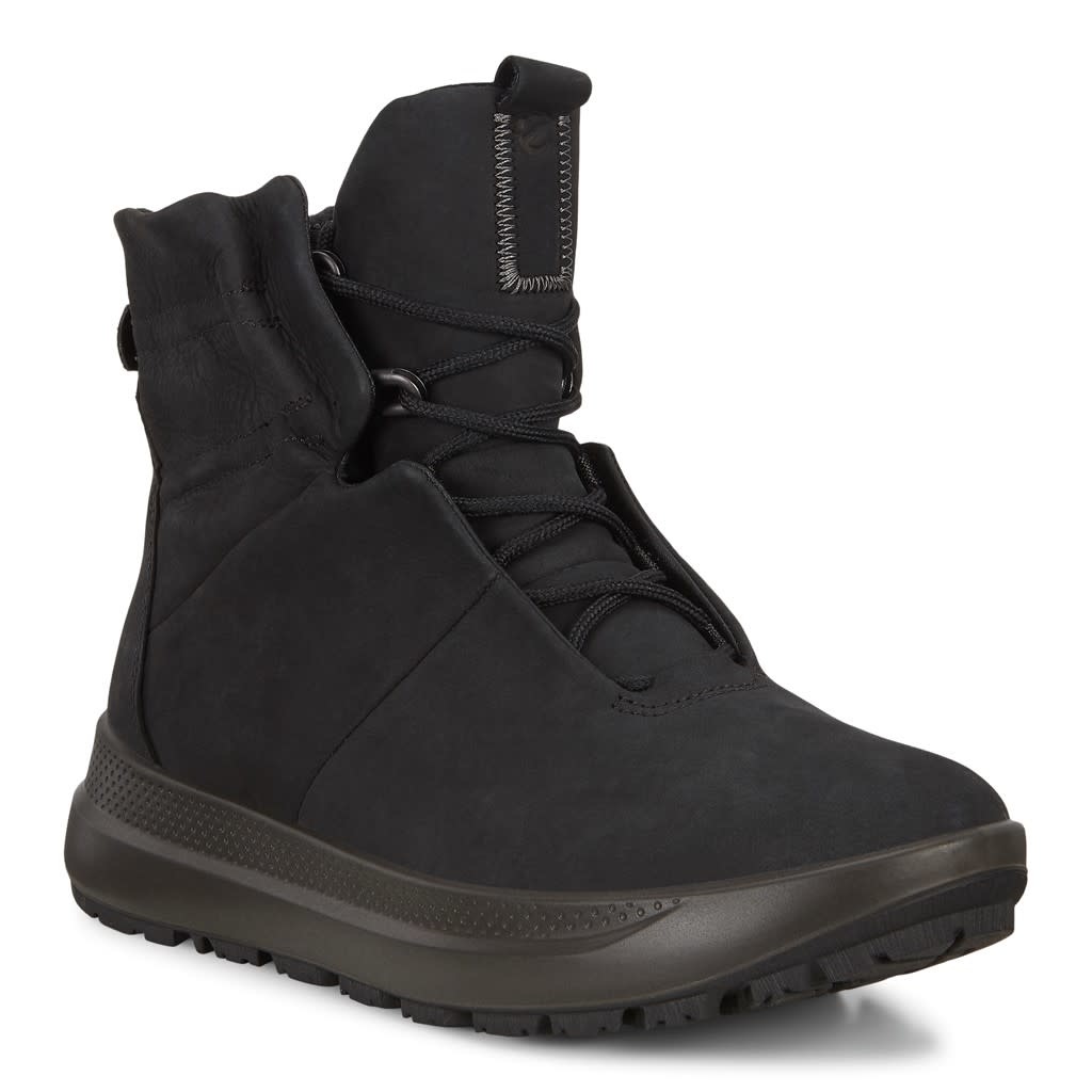 ECCO SOLICE WOMENS MID GTX PL BLACK Foot Sensation