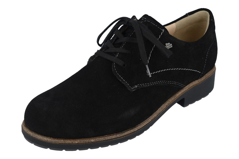 FINN COMFORT FINN COMFORT- ELMHURST- BLACK SUEDE