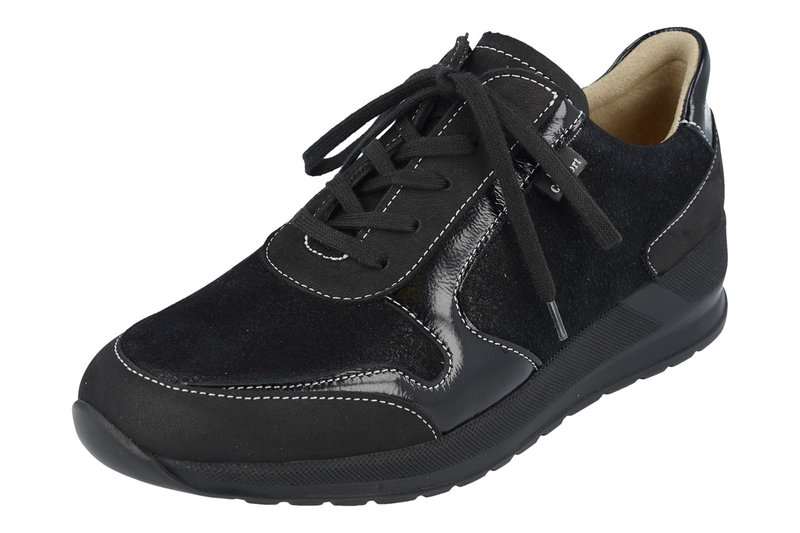 FINN COMFORT FINN COMFORT- MORI FINNSTRETCH- BLACK BUGGY-PATENT