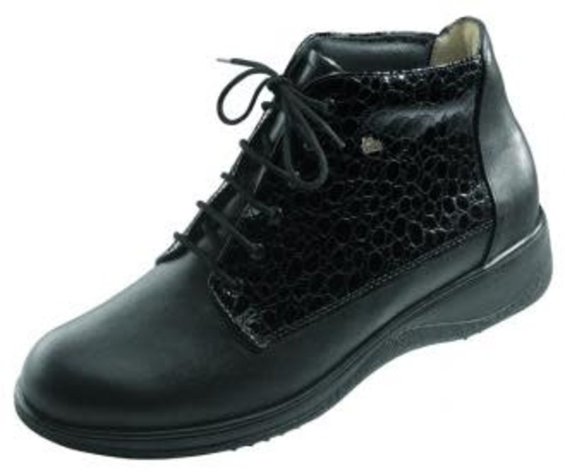 FINN COMFORT FINN COMFORT FLACHAU BLACK/ BLACK FROG