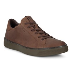 ECCO ECCO STREET TRAY MENS SNEAKER  BROWN/ COCOA BROWN