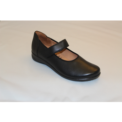 GANTER FIONA BLACK FOULARD CALF