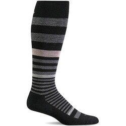 SOCKWELL SOCKWELL ORBITAL WOMENS BLACK MULTI 15-20 mmHg