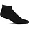 SOCKWELL SOCKWELL- PLANTAR EASE QUARTER MENS- BLACK SOLID- 20-30 MMhG