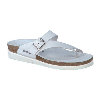 MEPHISTO MEPHISTO HELEN THONG SANDAL WHITE LEATHER