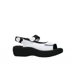 WOLKY WOLKY JEWEL SANDAL WHITE SMOOTH LEATHER